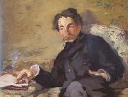Edouard Manet Stephane Mallarme (mk06) oil painting artist